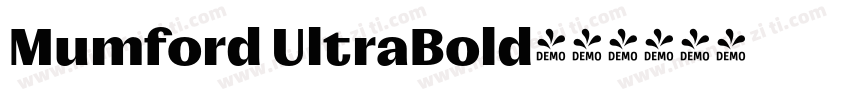 Mumford UltraBold字体转换